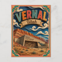 PopCut States Vernal Utah Papieren Kunst