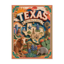 PopCut Toont Texas Kleurrijke 3D Papierkunst