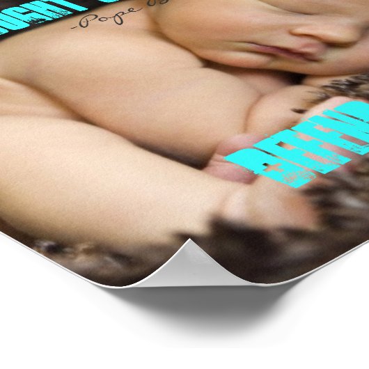 POPE BENEDICT OVER LEVEN POSTER (Hoek)