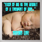 POPE BENEDICT OVER LEVEN POSTER (Voorkant)