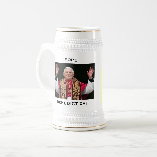 POPE BENEDICT XVI BIERPUL (Voorkant links)