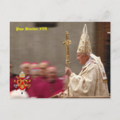 Pope Benedict XVI Briefkaart (Voorkant)