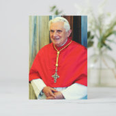 Pope Benedict XVI Defender of Tradition Holy Card Bedankkaart (Staand voorkant)