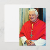 Pope Benedict XVI Defender of Tradition Holy Card Bedankkaart (Voorkant / Achterkant)