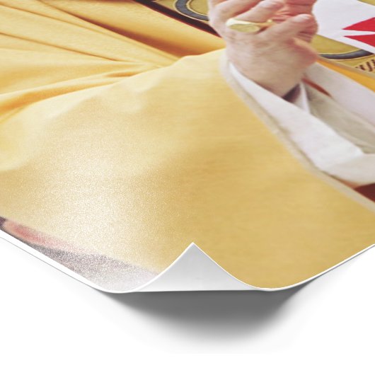 Pope Benedict XVI Foto Afdruk (Hoek)