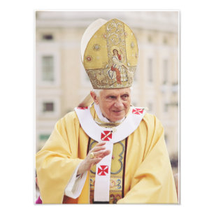 Pope Benedict XVI Foto Afdruk