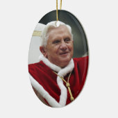 Pope Benedict XVI Keramisch Ornament (Links)