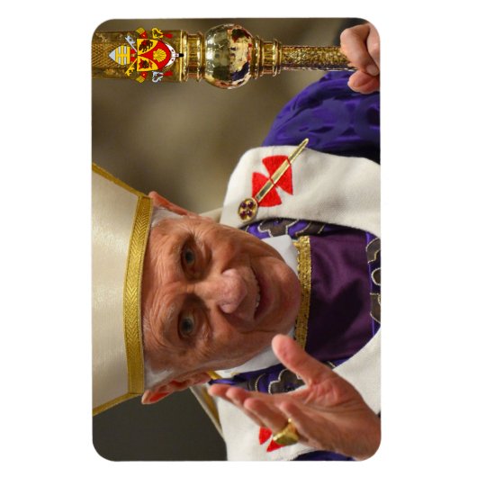 Pope Benedict XVI Magneet (Verticaal)