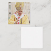 Pope Benedict XVI Notitiekaartje (Voorkant / Achterkant)