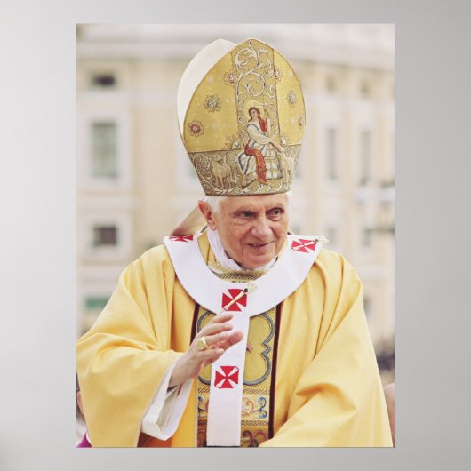 Pope Benedict XVI Poster (Voorkant)
