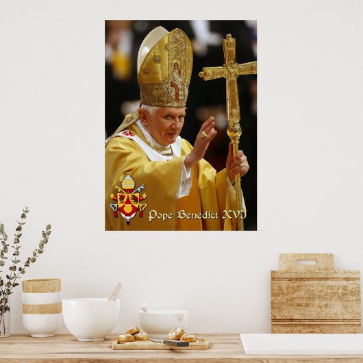 Pope Benedict XVI Poster (Keuken)