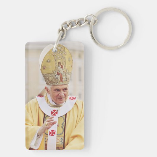 Pope Benedict XVI Sleutelhanger (achterkant)