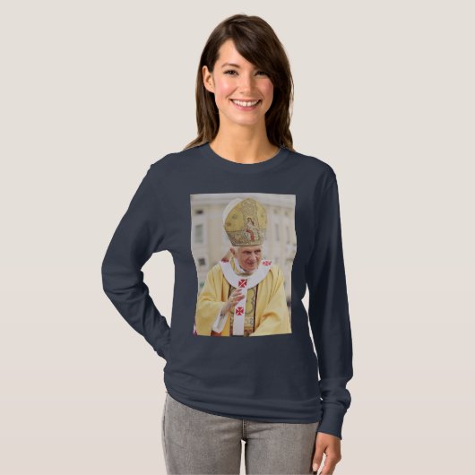 Pope Benedict XVI T-shirt (Voorkant volledig)