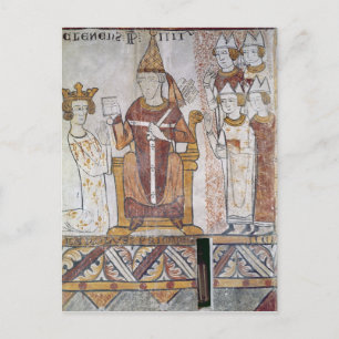 Pope Clement IV Investing Charles of Anjou Briefkaart