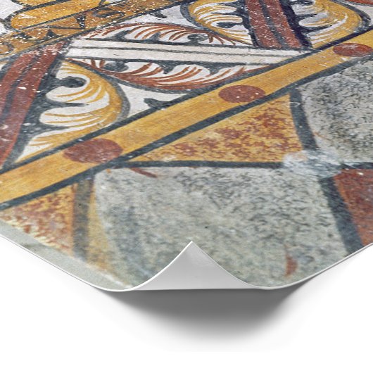 Pope Clement IV Investing Charles of Anjou Poster (Hoek)