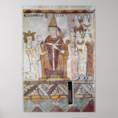 Pope Clement IV Investing Charles of Anjou Poster (Voorkant)