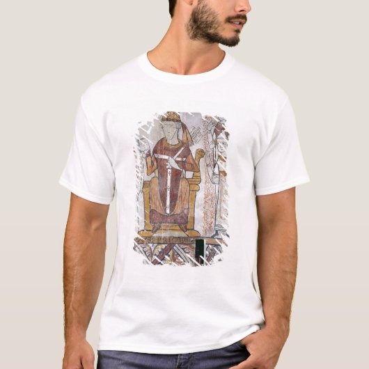 Pope Clement IV Investing Charles of Anjou T-shirt (Voorkant)