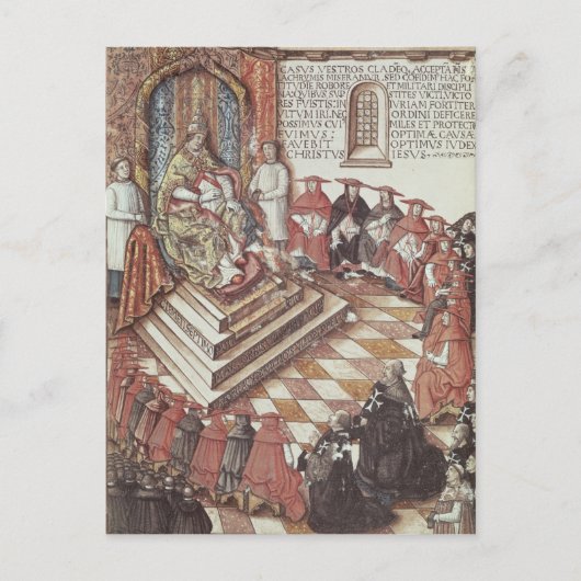 Pope Clement VII Briefkaart (Voorkant)