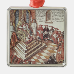 Pope Clement VII Metalen Ornament