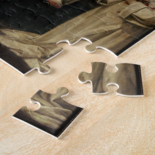 Pope Clement VIII zegen Carmelite Nuns (olie op Legpuzzel (Zijkant)