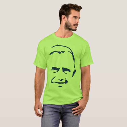 Pope Face T-shirt (Voorkant volledig)