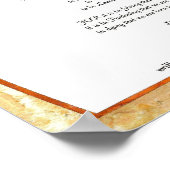 POPE FRANCIS=ST. FRANCIS SIMPLE PRAYER=Bamboo2 Poster (Hoek)