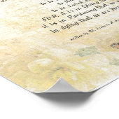 POPE FRANCIS=ST. FRANCIS SIMPLE PRAYER=Butterfly Poster (Hoek)