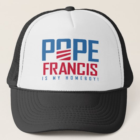 Pope Francis Trucker Pet (Voorkant)