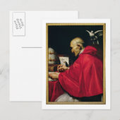 Pope Gregory de Grote Briefkaart (Voorkant / Achterkant)