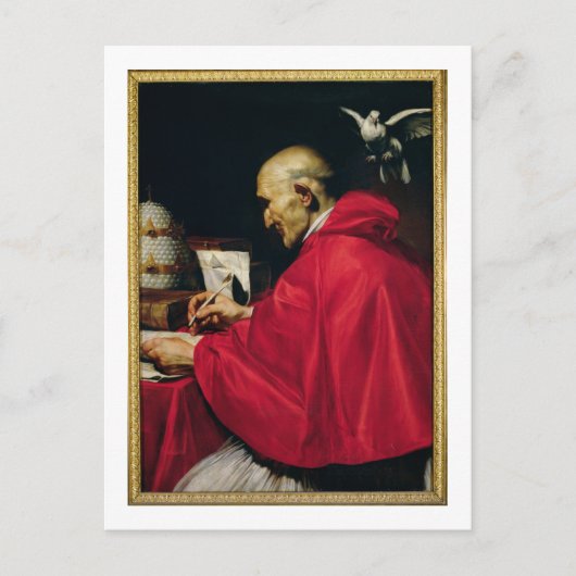 Pope Gregory de Grote Briefkaart (Voorkant)