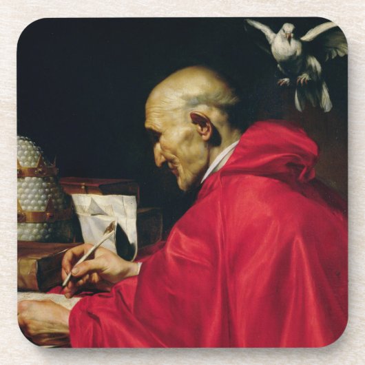 Pope Gregory de Grote Drankjes Onderzetter (Voorkant)