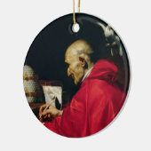 Pope Gregory de Grote Keramisch Ornament (Links)