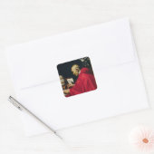 Pope Gregory de Grote Vierkante Sticker (Envelop)