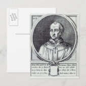 Pope Hadrian II Briefkaart (Voorkant / Achterkant)