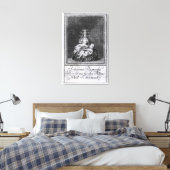 Pope Joan met haar kind Canvas Afdruk (Insitu (Slaapkamer))