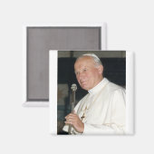 Pope John Paul II Magneet (Voorkant / Achterkant)