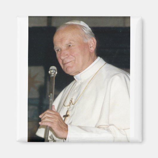 Pope John Paul II Magneet (Voorkant)