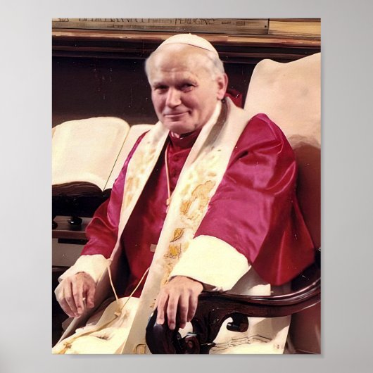 Pope John Paul II Poster (Voorkant)