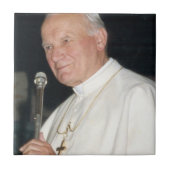 Pope John Paul II Tegeltje (Voorkant)