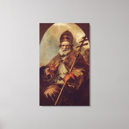 Pope Leo I Canvas Afdruk (Voorkant)