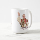 Pope Leo XIV Est 2025 Commemorative Koffiemok (Voorkant rechts)