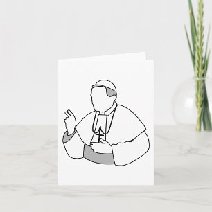 Pope Note Cards Kaart
