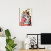 Pope Pius VI (1717-99) from 'Receuil des Estampes, Poster (Thuiskantoor)