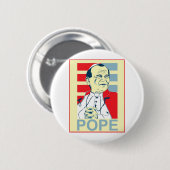 POPE RONDE BUTTON 5,7 CM (Voorkant /achterkant)