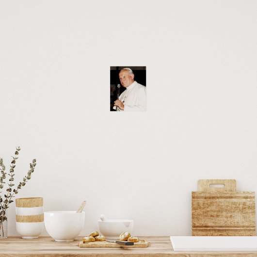 Pope Saint John Paul II Poster (Keuken)