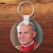 Pope Saint John Paul II Sleutelhanger (Voorkant)