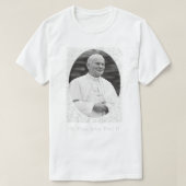 Pope Saint John Paul II T-shirt (Design voorkant)