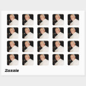 Pope Saint John Paul II Vierkante Sticker (Vel)