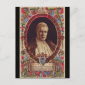 Pope Saint Pius X Briefkaart (Voorkant)