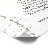 POPE=ST. FRANCIS SIMPLE PRAYER VOOR PEACE PRAYER POSTER (Hoek)